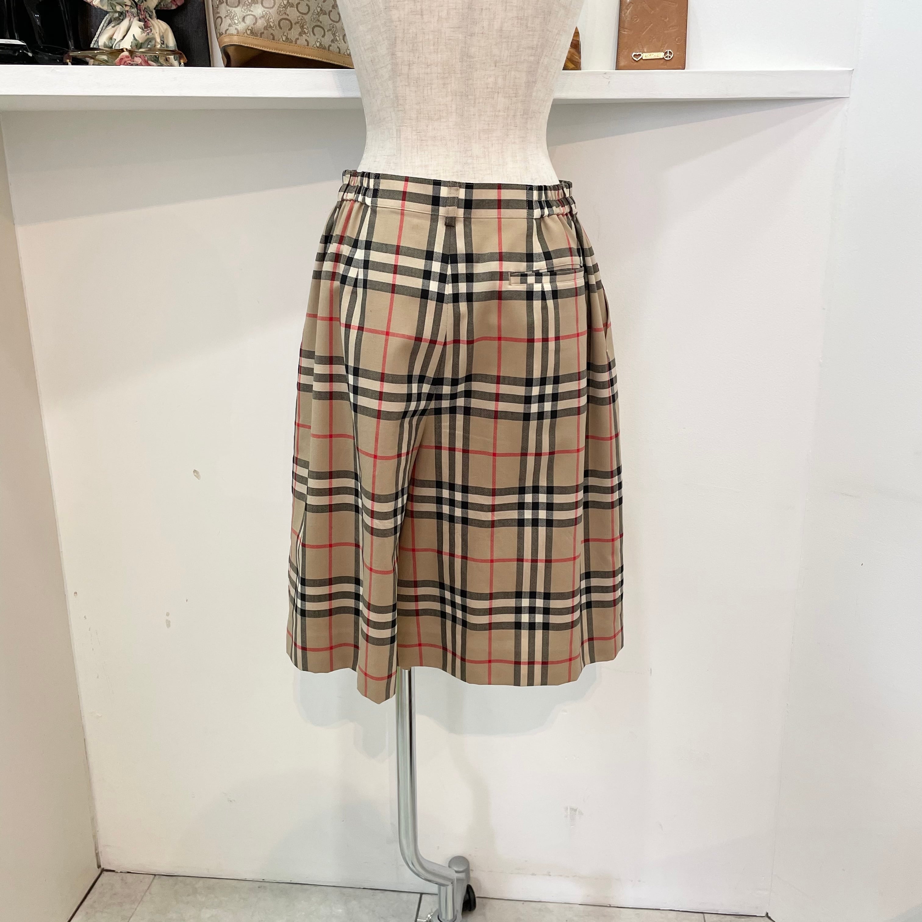 Burberry/culottes/check/bottom/バーバリー/キュロット/チェック