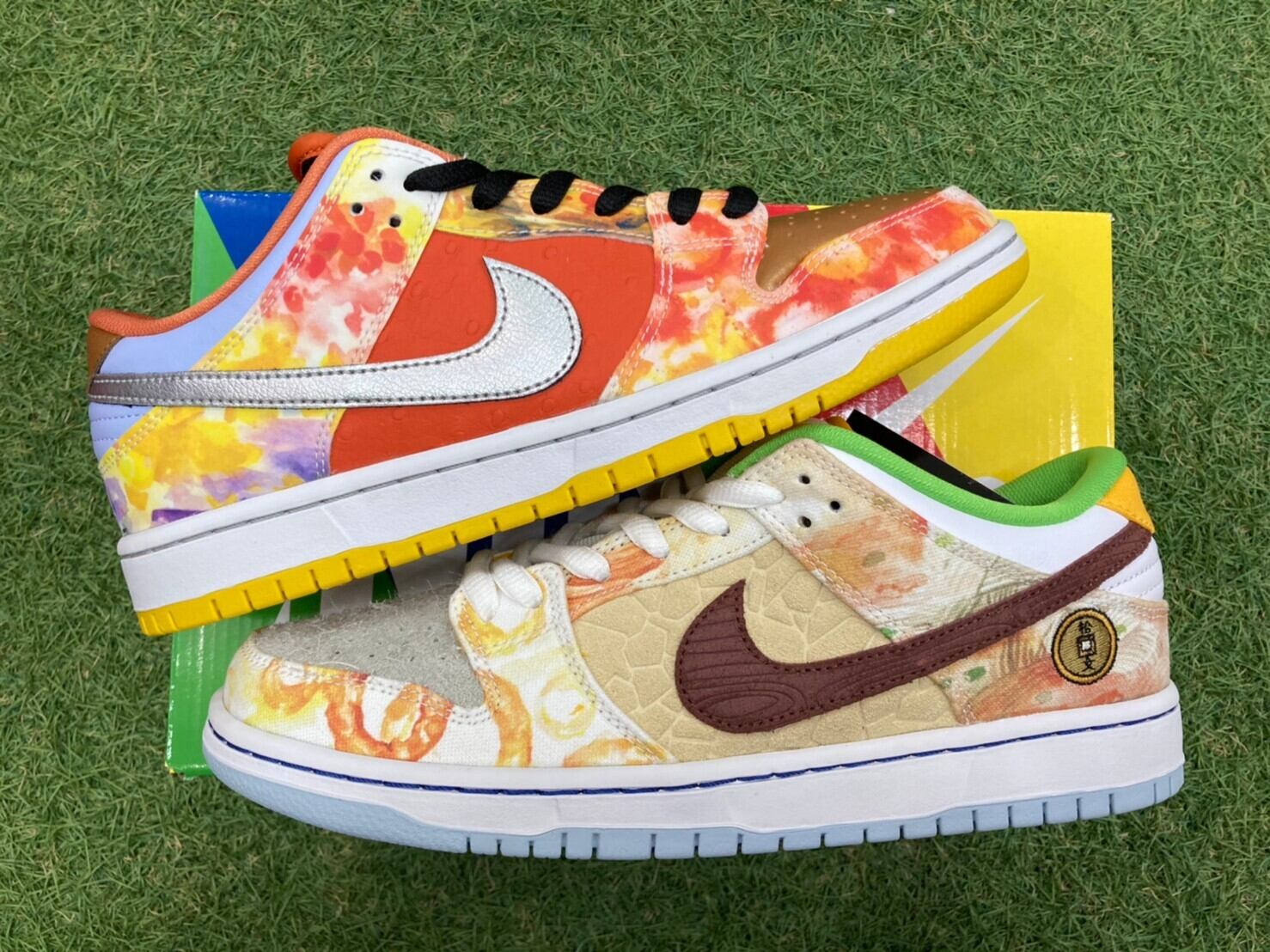 NIKE SB DUNK LOW PRO QS CHINESE FOOD 27cm CV1628-800 450KD4275 