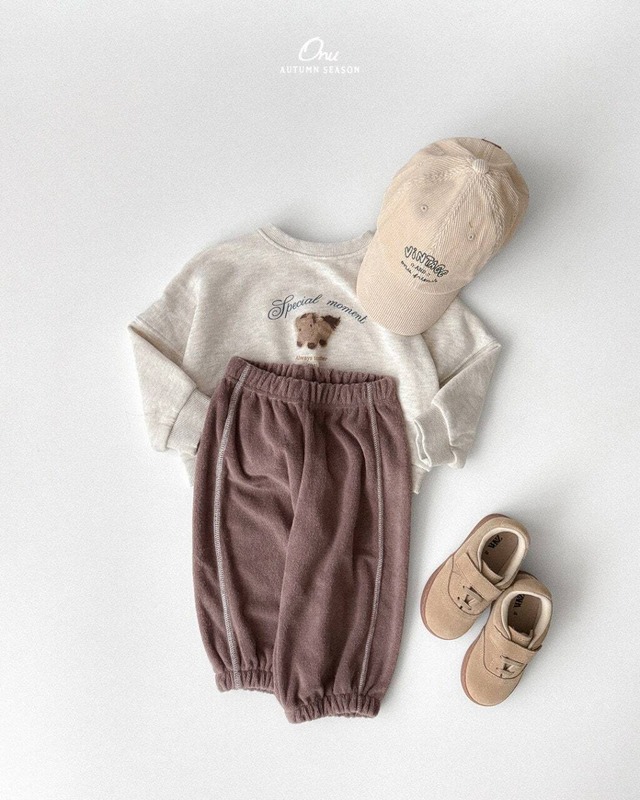 予約⌇ONU / Boucle terry pants