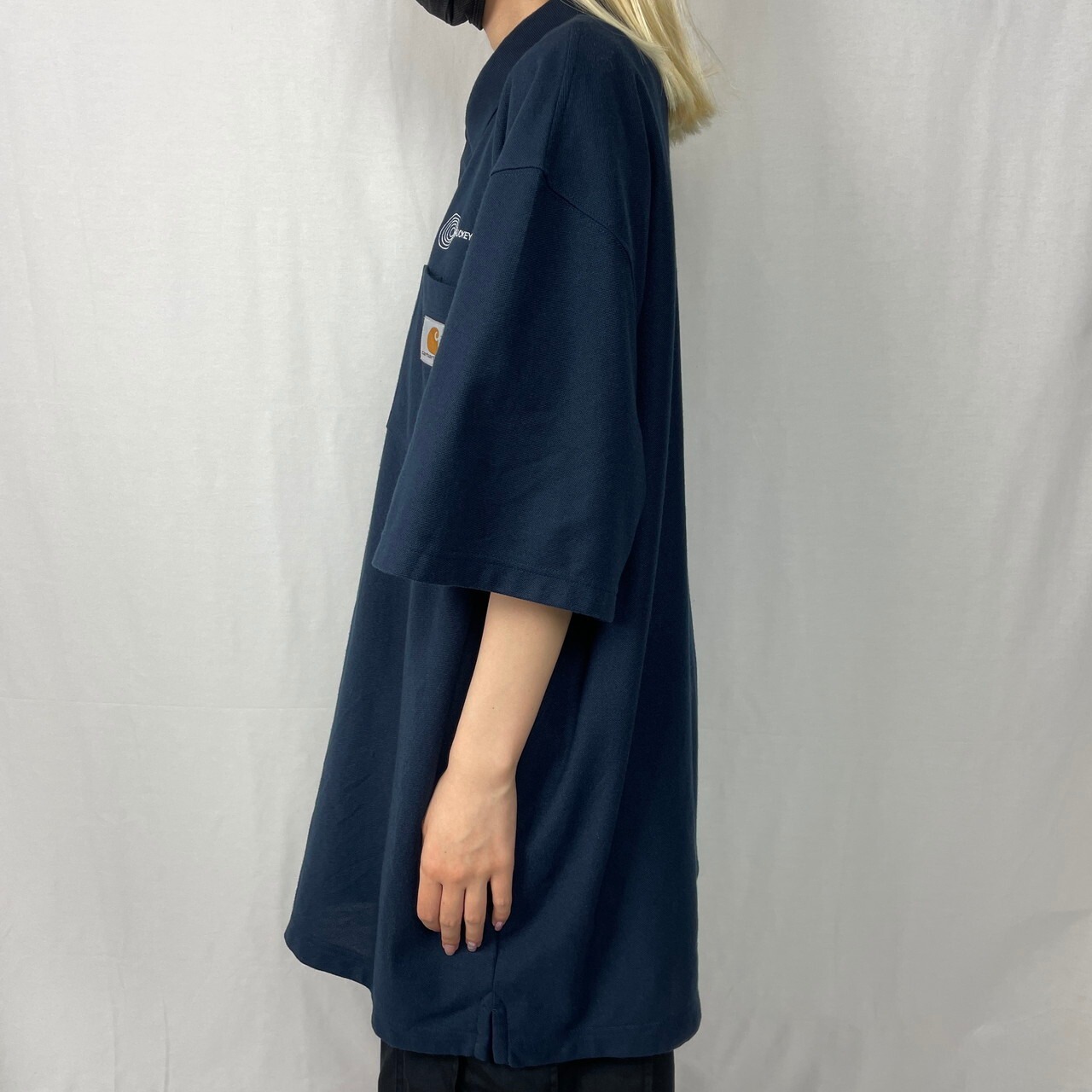 Carhartt カーハート 企業ロゴ刺繍 ORIGINAL FIT ポロシャツ メンズ2XL 