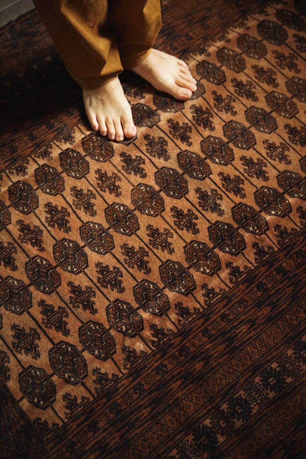 904 -Vintage Turkmen Mauri rug | Pay ID
