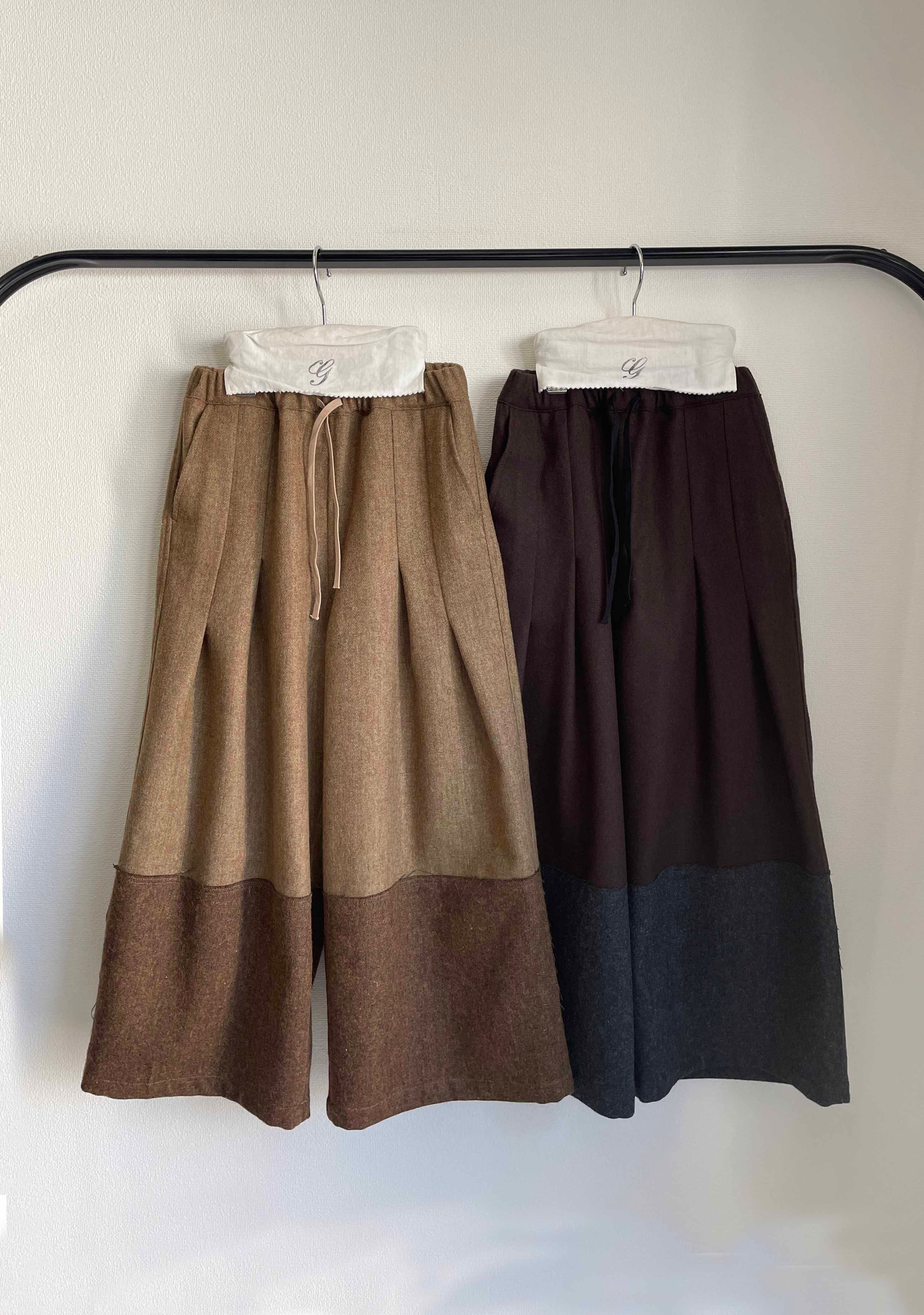 gris two tacks wide pants _XLサイズ