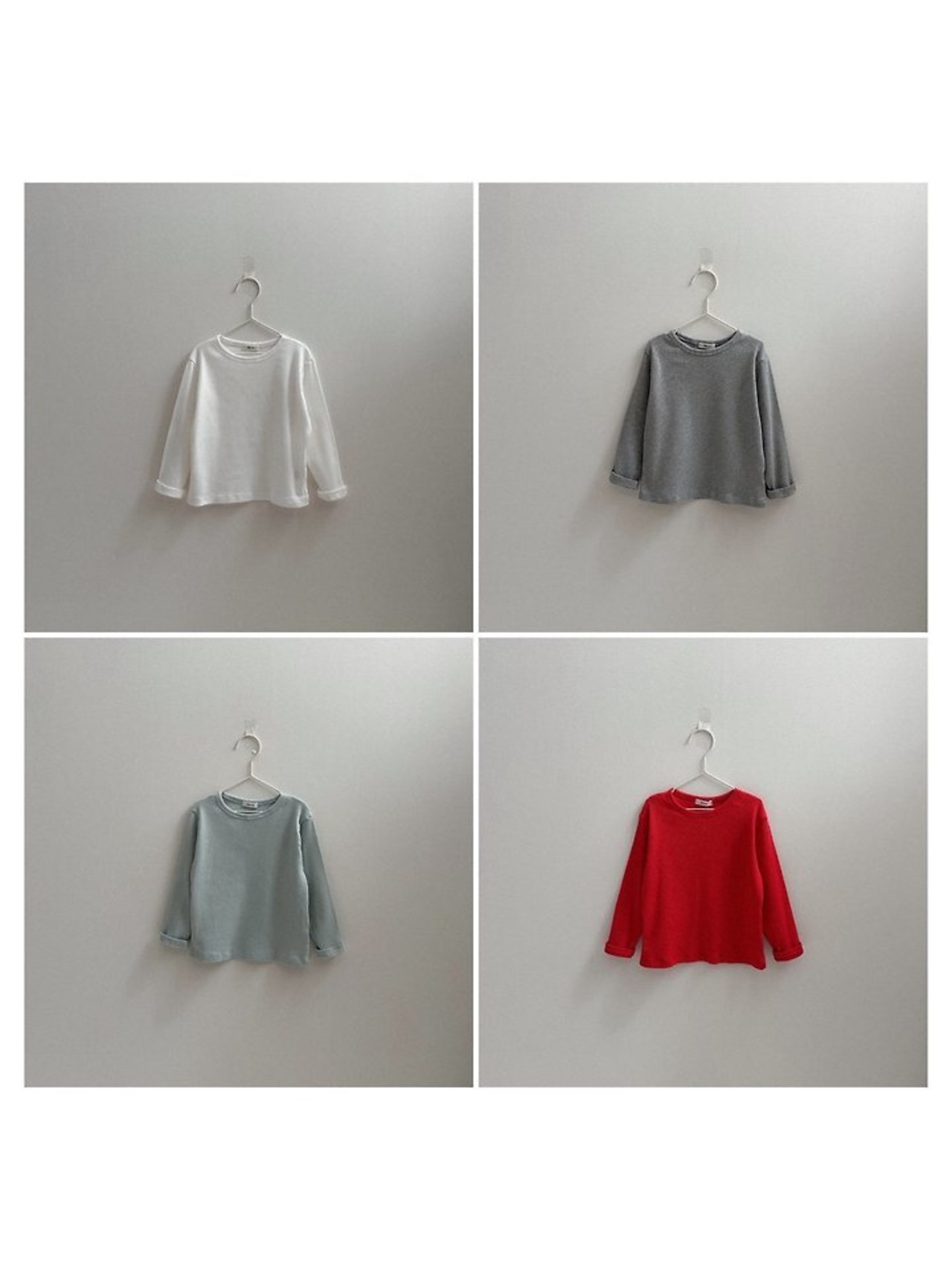 韓国子供服 / Digreen / 26Autumn / hug ribbed tee / 長袖Tシャツ *S~XXL*