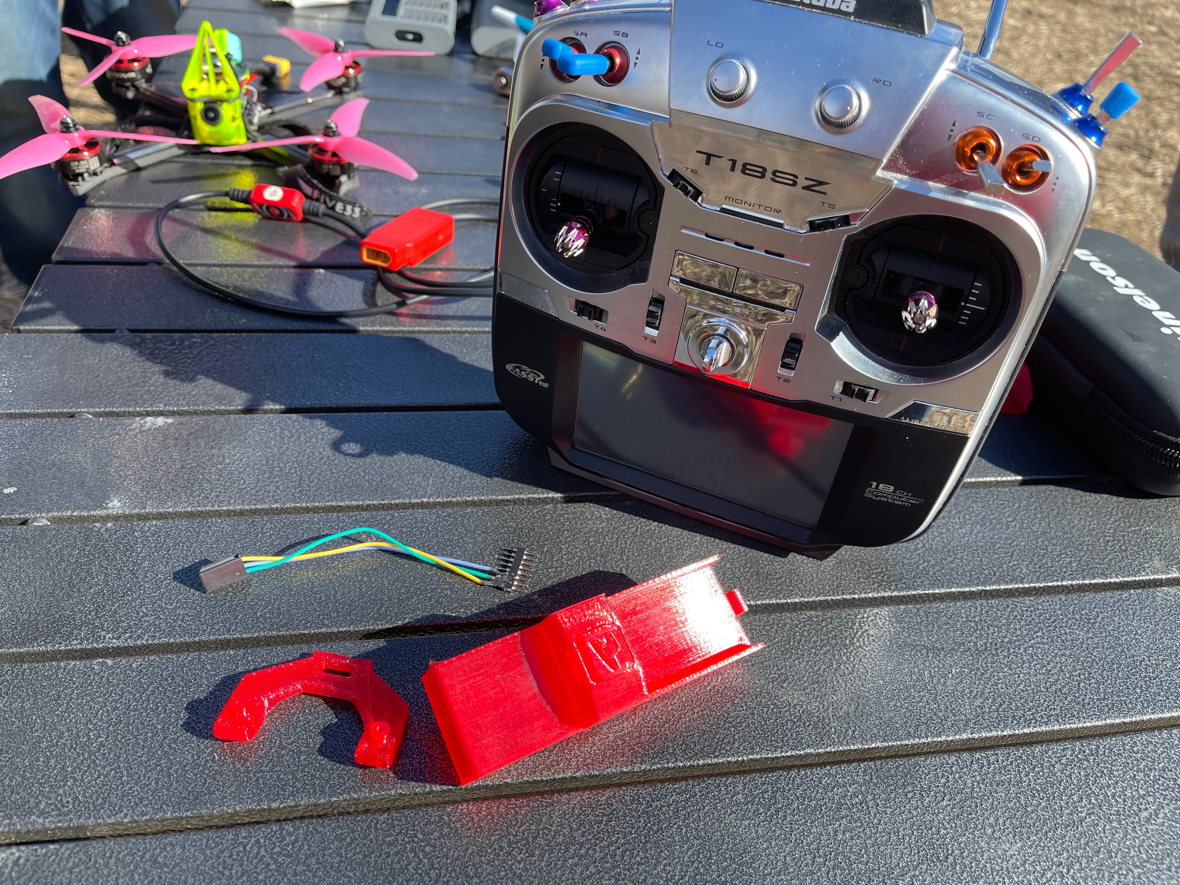 ELRS Nano TXV1/V2モジュールマウント 18SZ・16SZ 受注生産