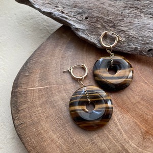 Tiger's eye＊Hoop/K14gf