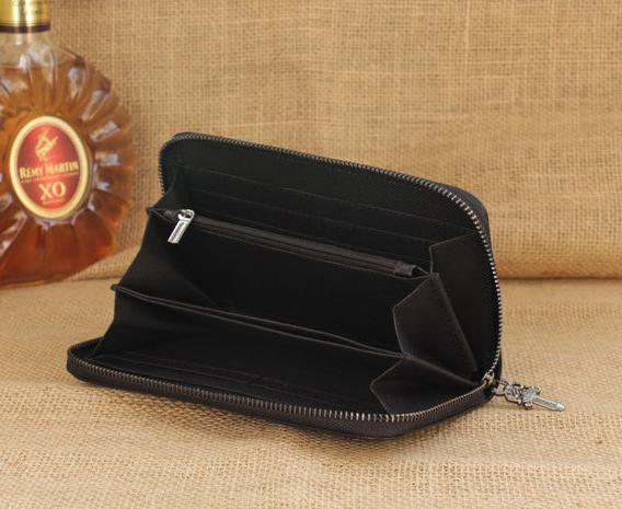 新品 スタイリッシュ クロス 本革長財布 十字架 レザー メンズ | PAY ID