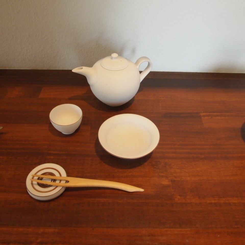 森岡希世子（磁） 煎茶器 丸 小 | Galeria Mamica shop
