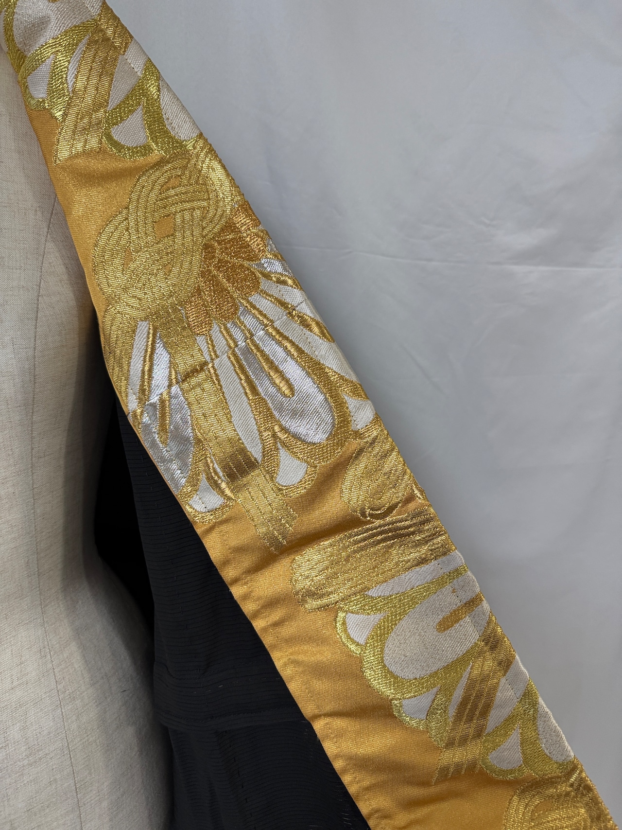 Black Longcoat See-through 587