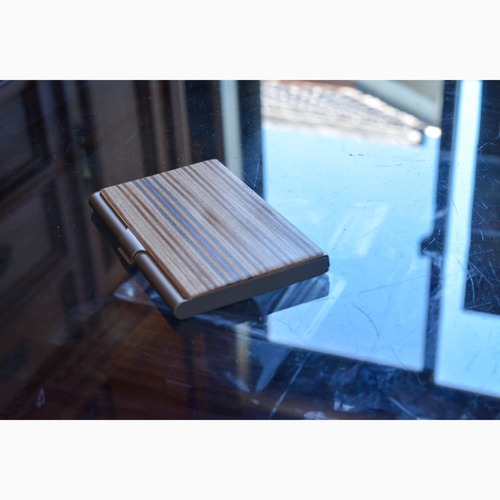 即納 職人手作り 木製 名刺入れ スケートボード SDGs 天然木 インテリア 木工 木製雑貨 家具 ビジネス LR2018 no1663