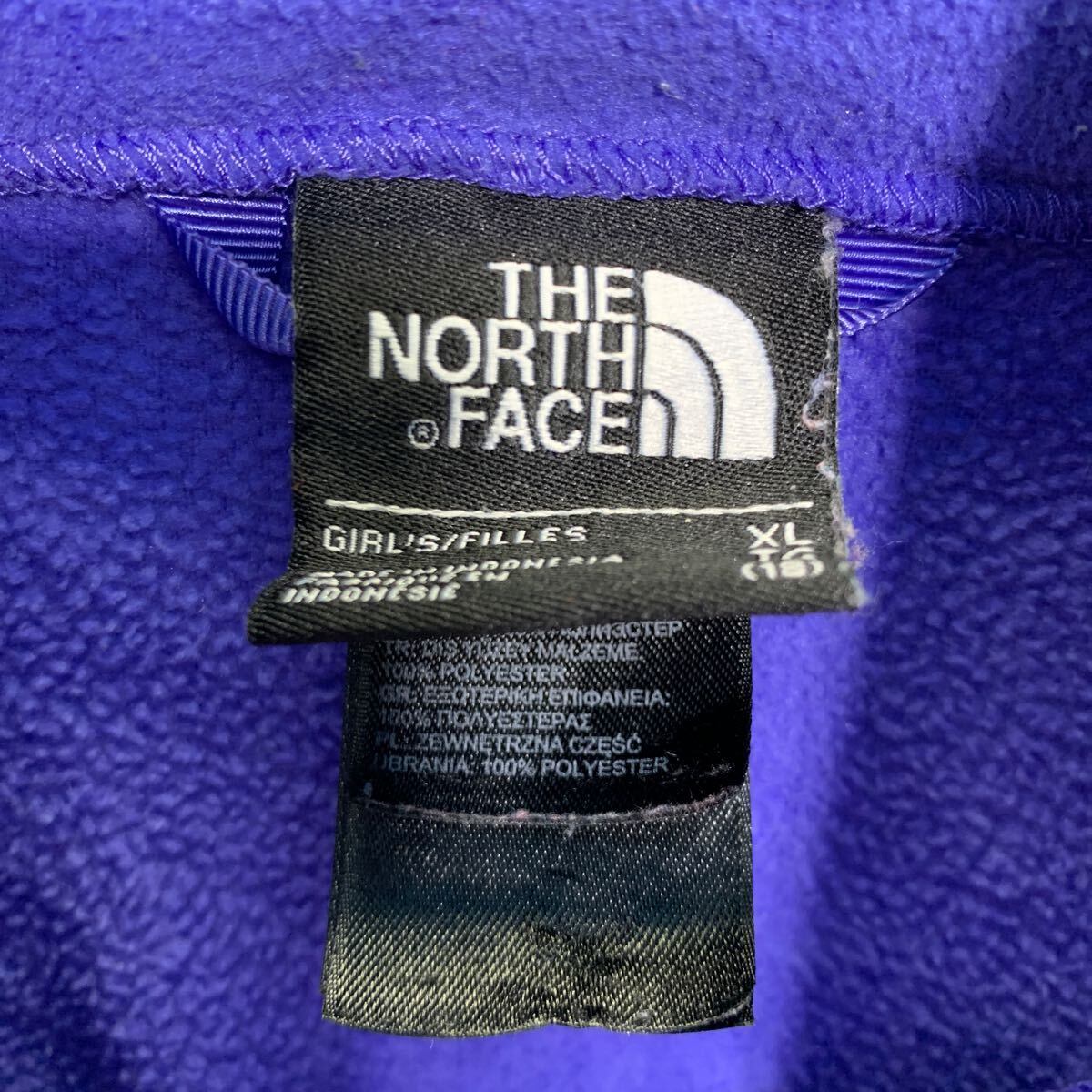 THE NORTH FACE フリースジャケット XL キッズ 160〜 パープル ノース