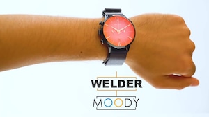 【WELDER ウェルダー】WWRC504／MOODY DUAL TIME 45mm ムーディー デュアルタイム／国内正規品 腕時計