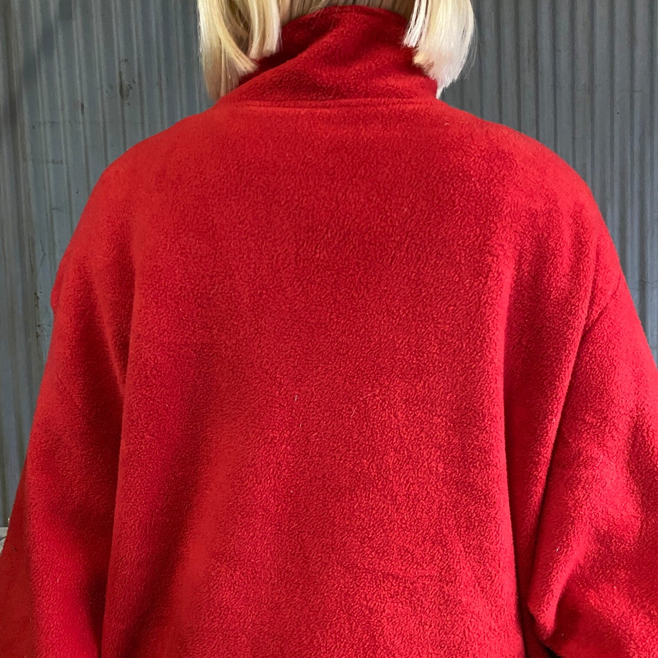 90年代 DISNEY ディズニー ミッキーマウス ハーフジップフリース 