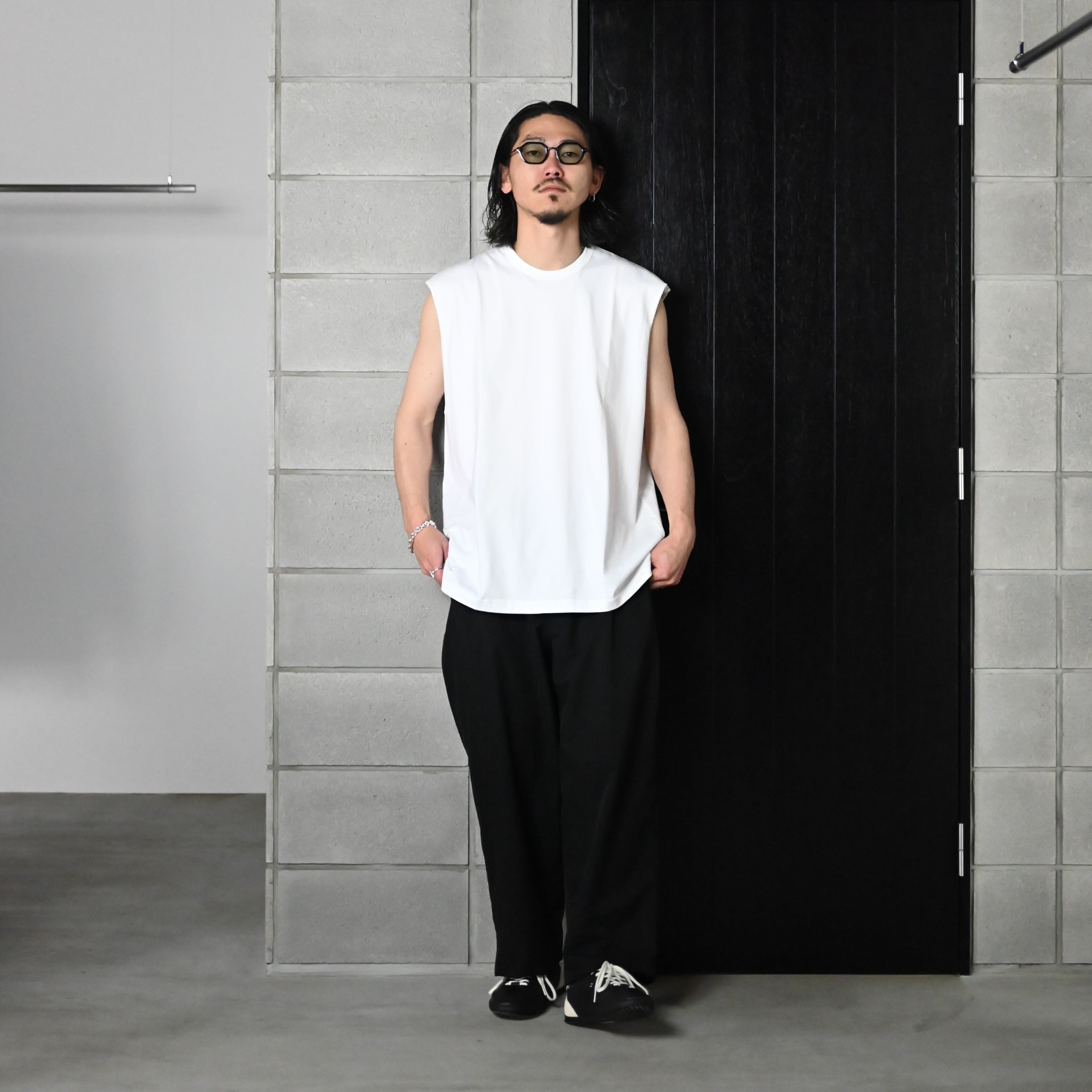 KUON / Boro Patched Sleeveless Top | GANKO