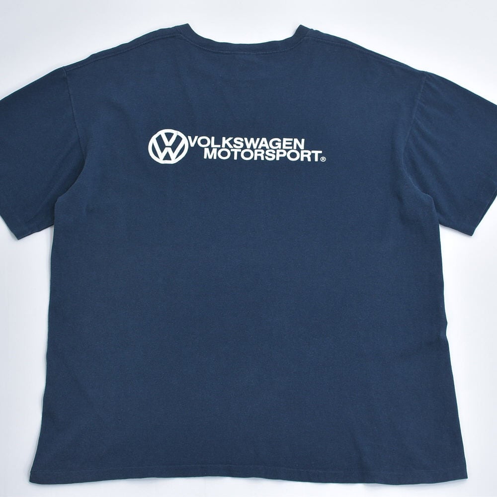 90~00s Volkswagen Motorsport フォルクスワーゲン 企業ロゴ T 90~00s Volkswagen Motorsport フォルクスワーゲン 企業ロゴ T