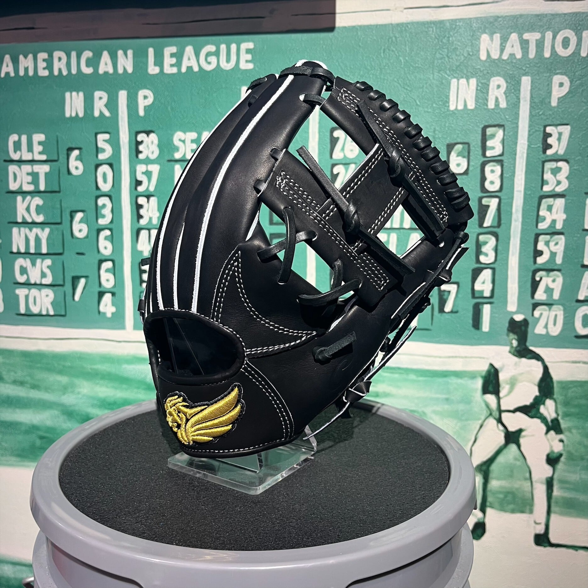 Genuine ジェニュイン 硬式グラブ 内野手用 MIU-S6 ブラック 右投げ