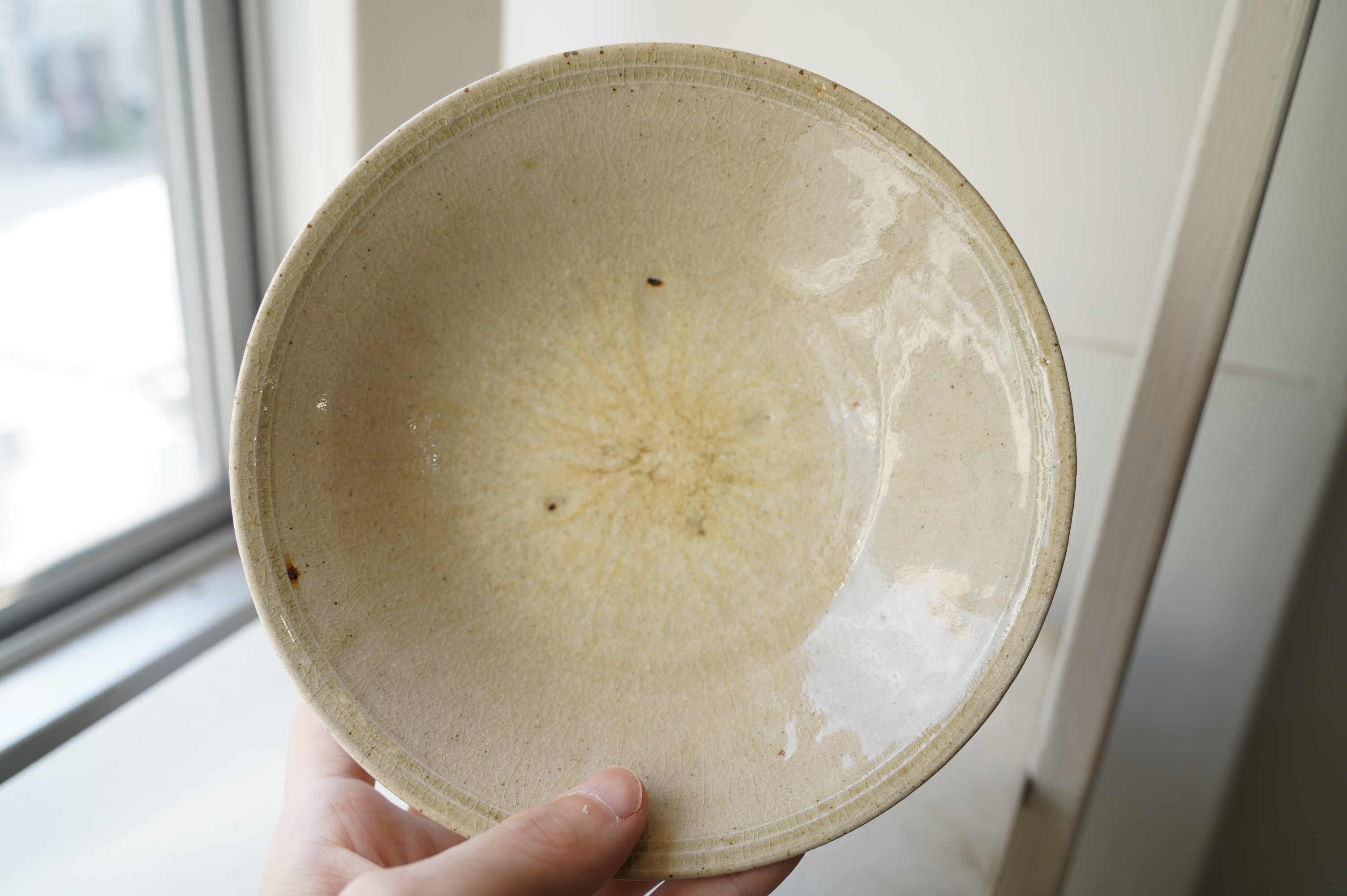 35 5.5寸鉢 淡緑釉 北岡幸士 7