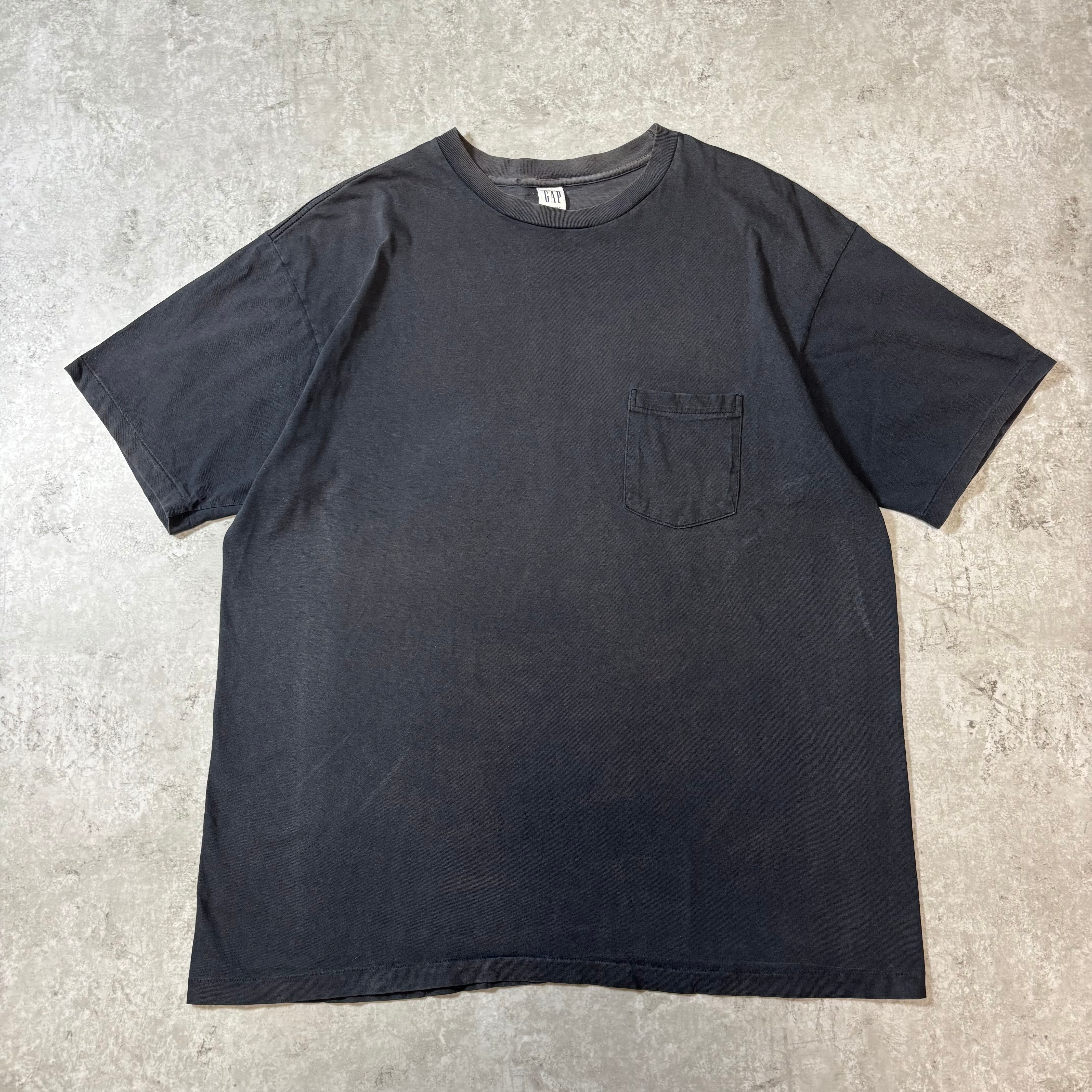 1990s "OLD GAP" Pocket T-shirt "Good Fade"