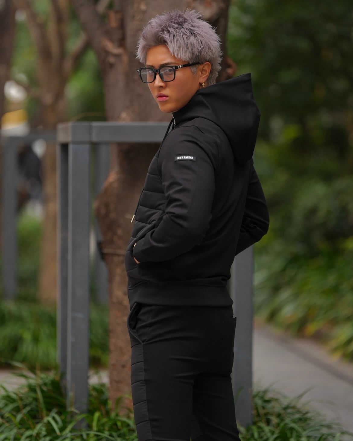 BELINDA HIBRID ZIP HOODIE【OW25BD013】 | BELINDA OFFICIAL