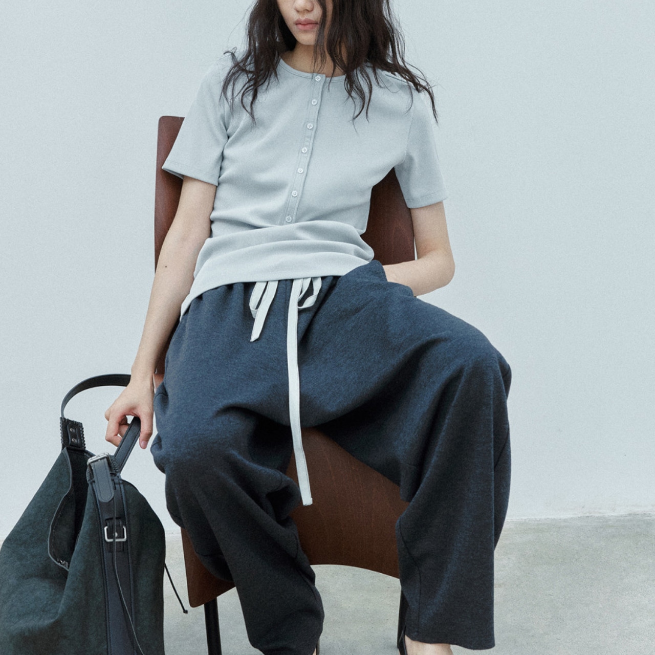 Button Front Polo Shirt T4319