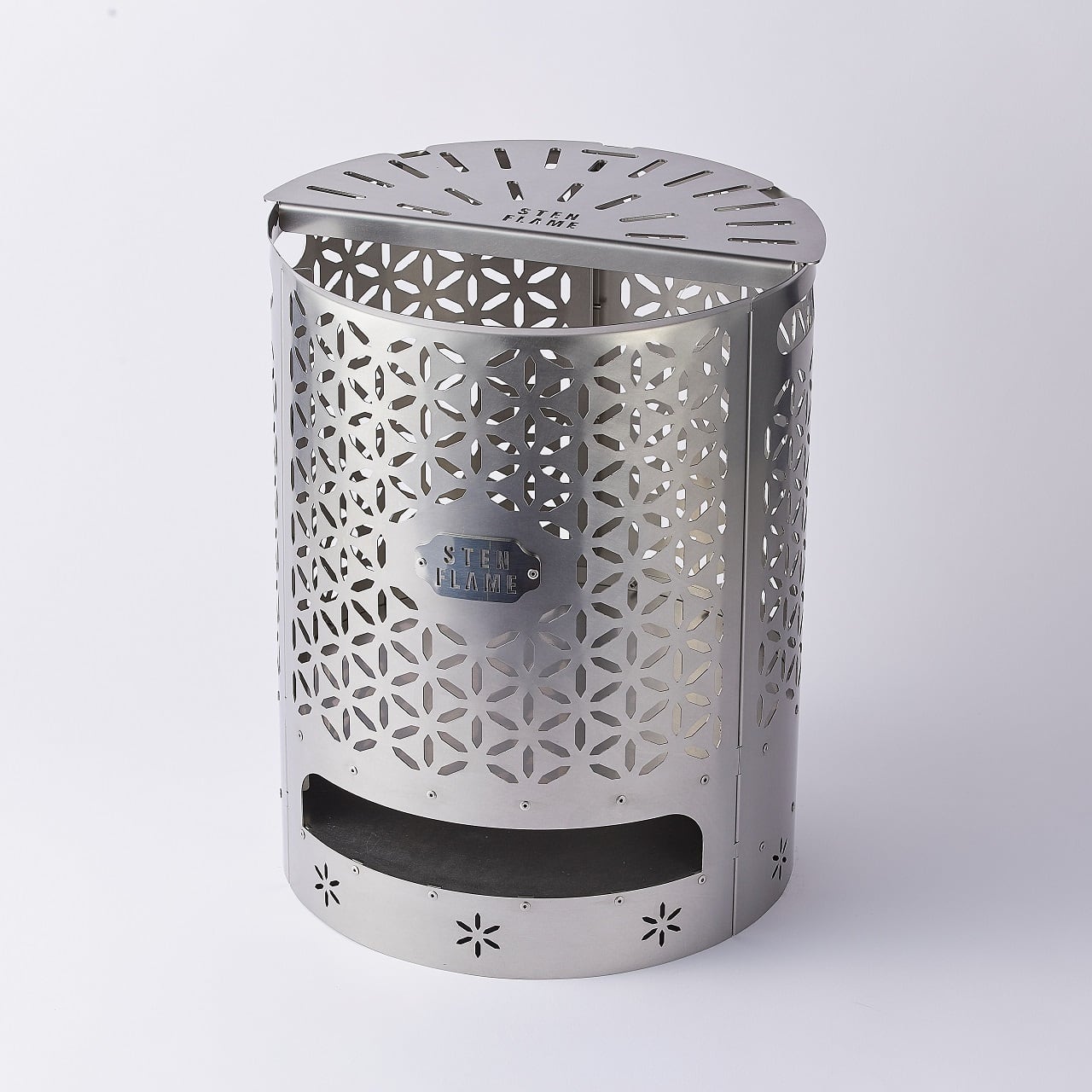 大型焚き火台 STEN FLAME GLAMP -Takekago-（タケカゴ柄） | STEN