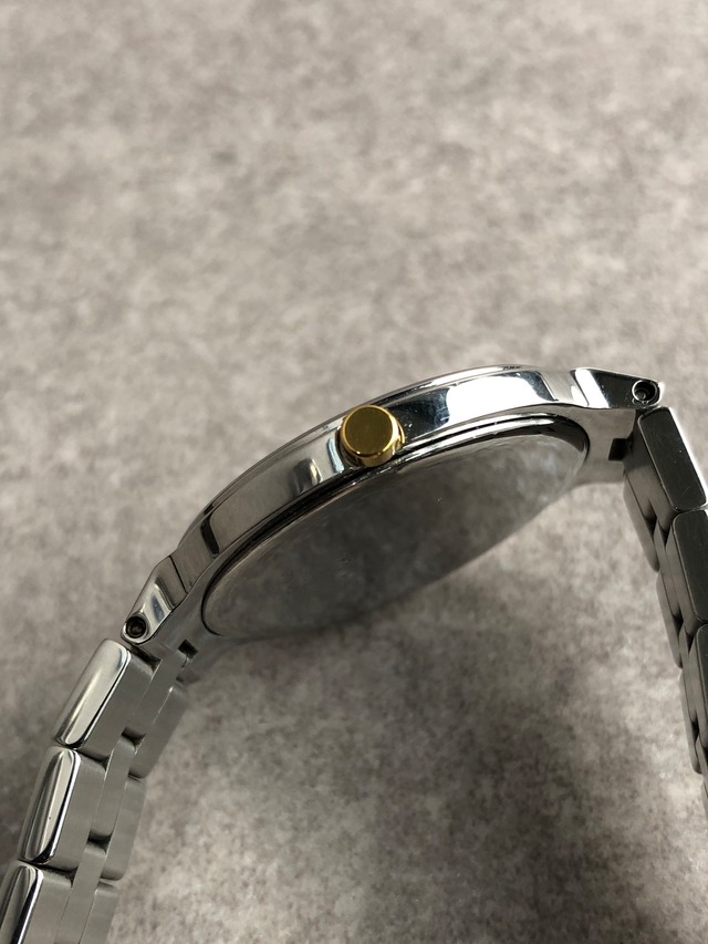 Yves Saint Laurent イヴ・サンローラン 腕時計 シルバー YSL ステンレススチール クウォーツ 9620-H13847Y vintage ヴィンテージ オールド 28zc4x