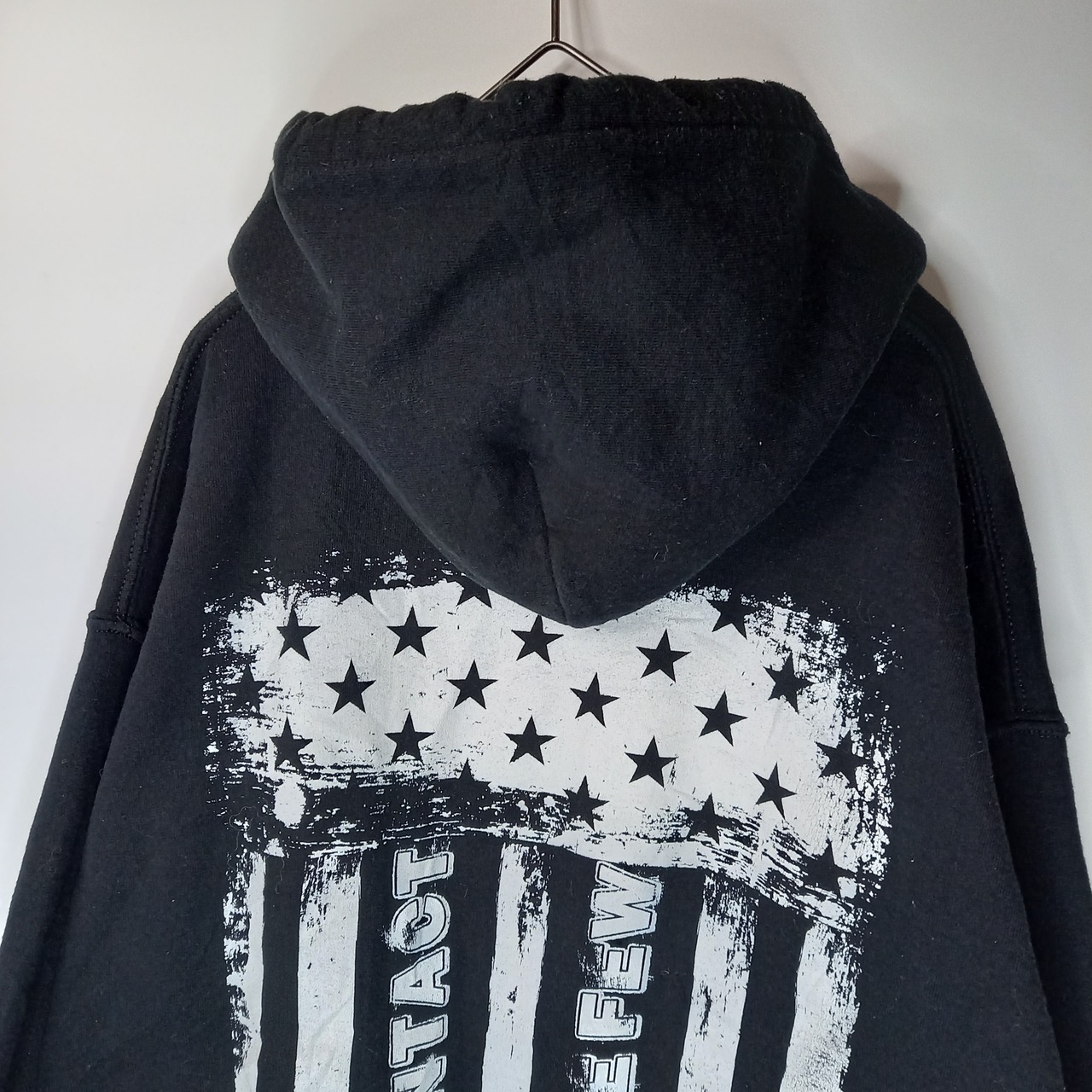 ギルダン　スウェット　プルオーバー　ヘビーブレンド　パーカー　バックプリント　M