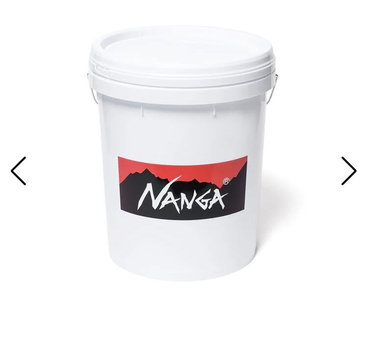NANGA / PLASTIC BUCKET プラスチック バケツ 30th annivデザイン