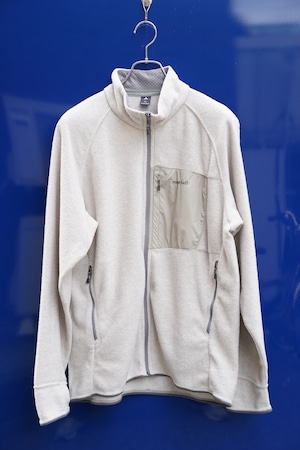 mont-bell(モンベル)クリマプラス フリースジャケット(ホワイトベージュ/XL )