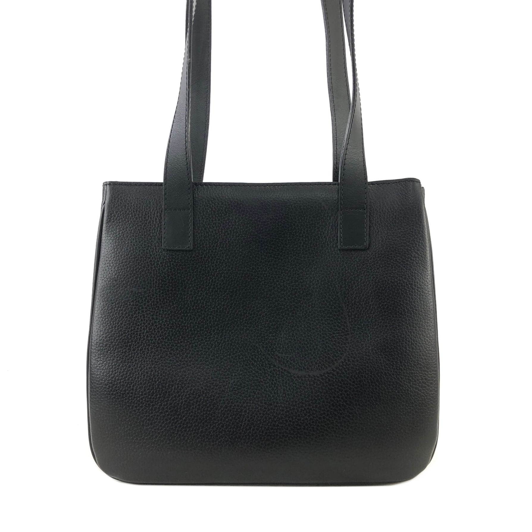 ✨美品✨　CELINE　セリーヌ　トートバッグ　レザー　ブラック　A4　自立 セリーヌ ホリゾンタルカバ レザー トートバッグ ブラック A4