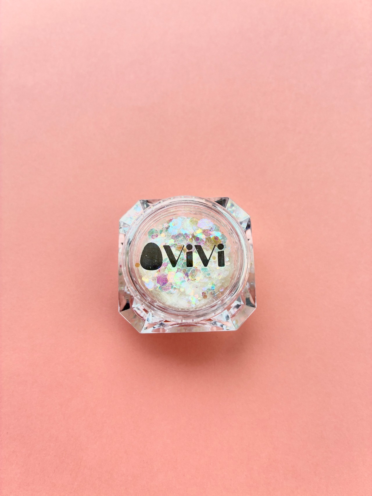 ViViホロ　(ホワイト×ピンク)