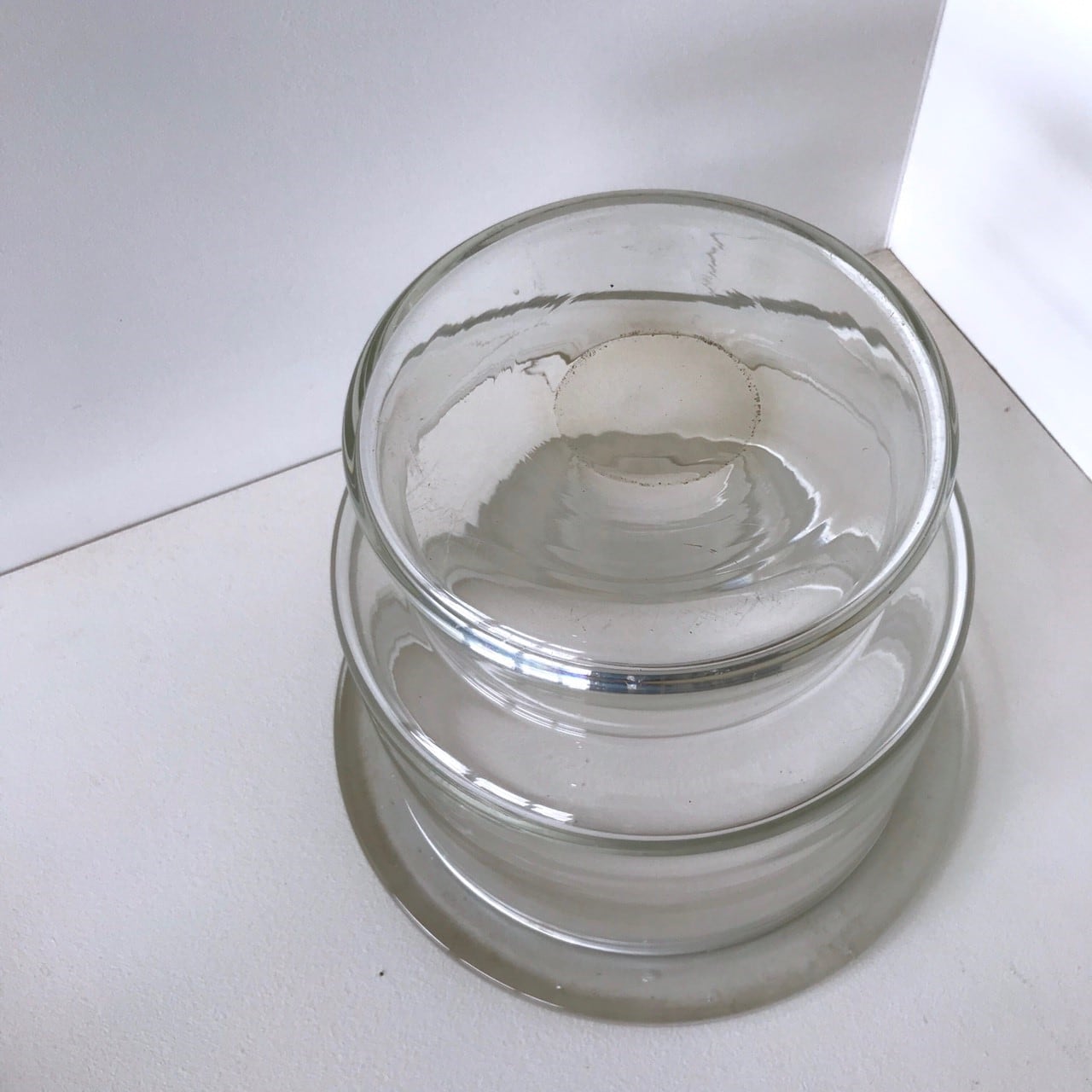 蓋付ガラス壜 デシケーター 古道具 | ju-gu