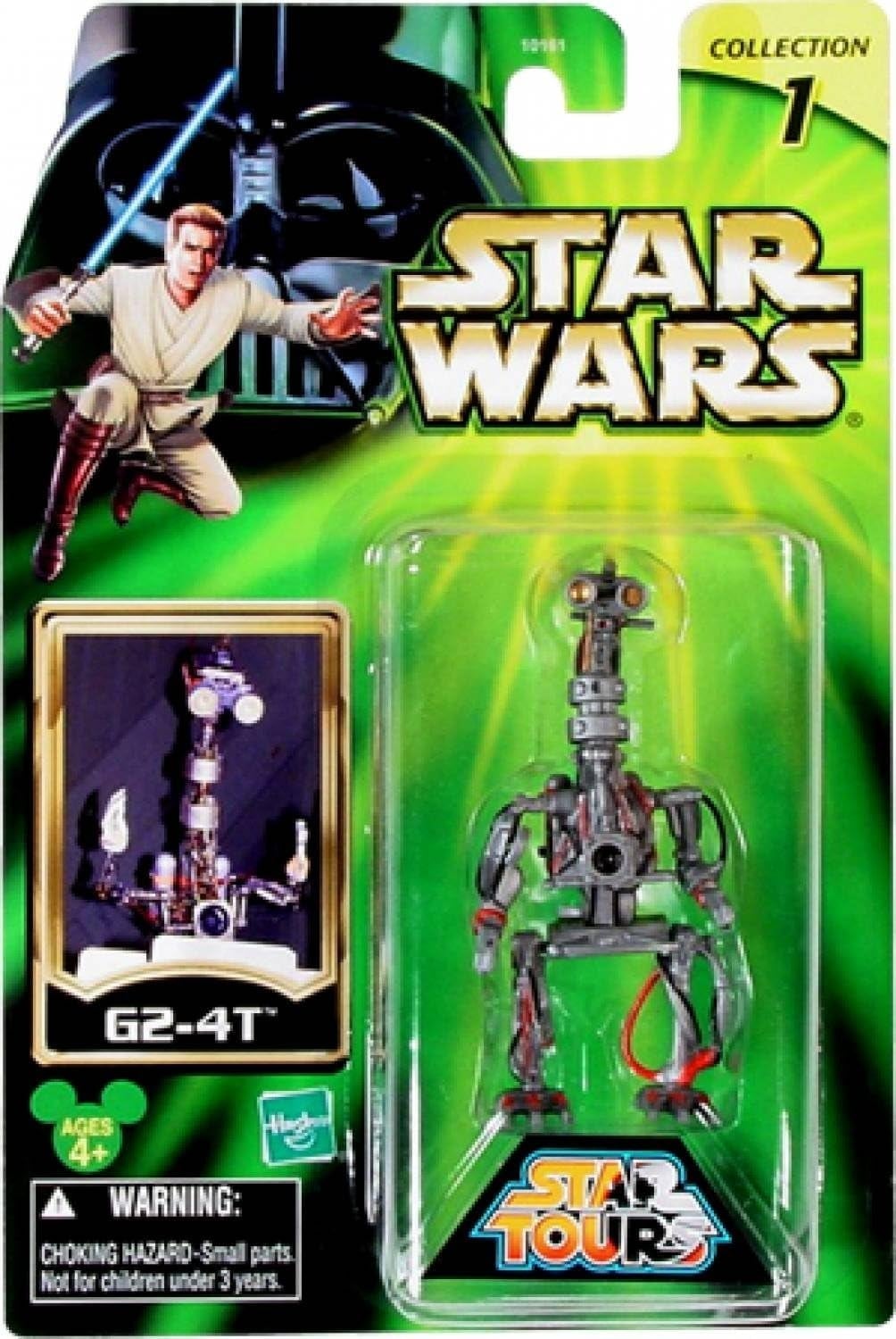 ①スターウォーズ エピソード1 フィギュア 10体セット 未開封 スター・ウォーズ スター・ツアーズ 2002 wave1 G2-4T 3.75インチ