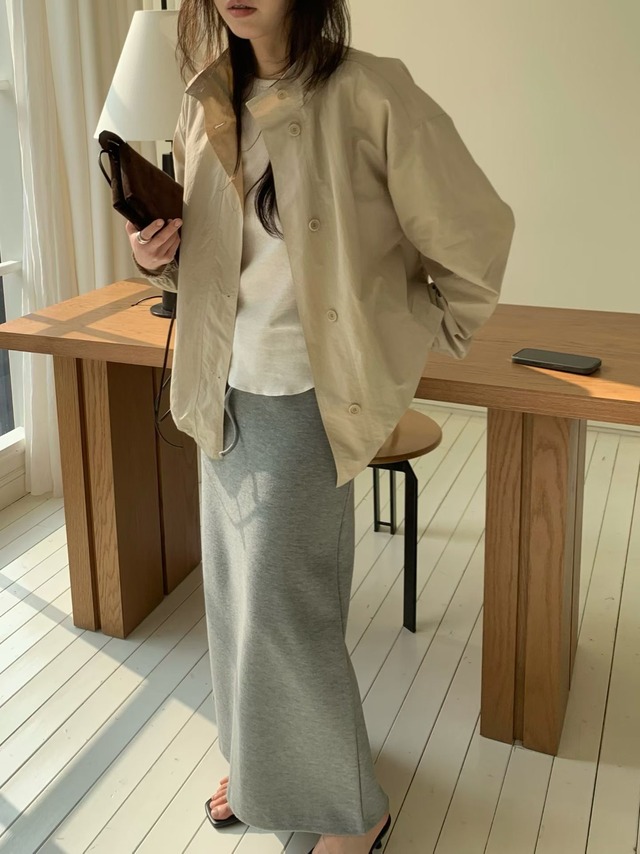 (予約) fl lanel / Bio cotton jumper 2color