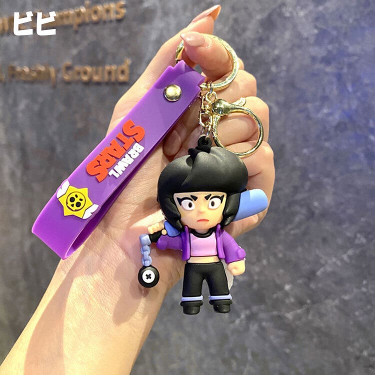 Brawl Stars ブロスタ キーホルダー キャラクター全7種 ラバー