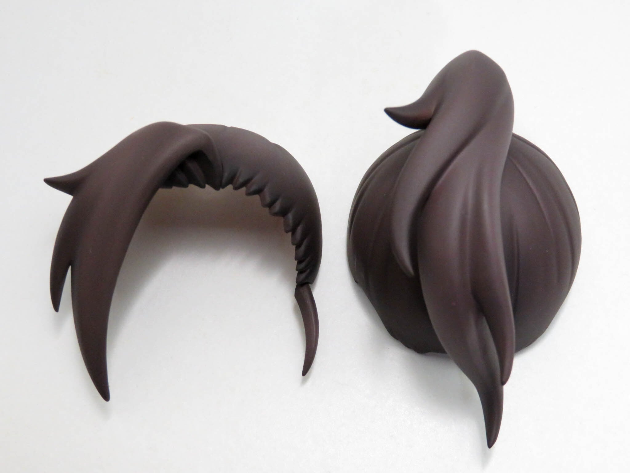 再入荷(A−ランク)【1910】 ツバキ 髪パーツ ポニーテール ねんどろいど