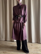 rétro pattern silk set up-5157-2