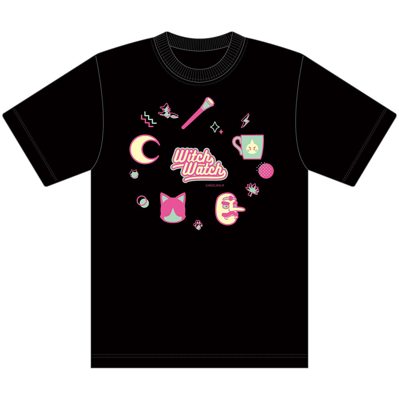 4571576727173受注生産】TVアニメ『ウィッチウォッチ』 Tシャツ