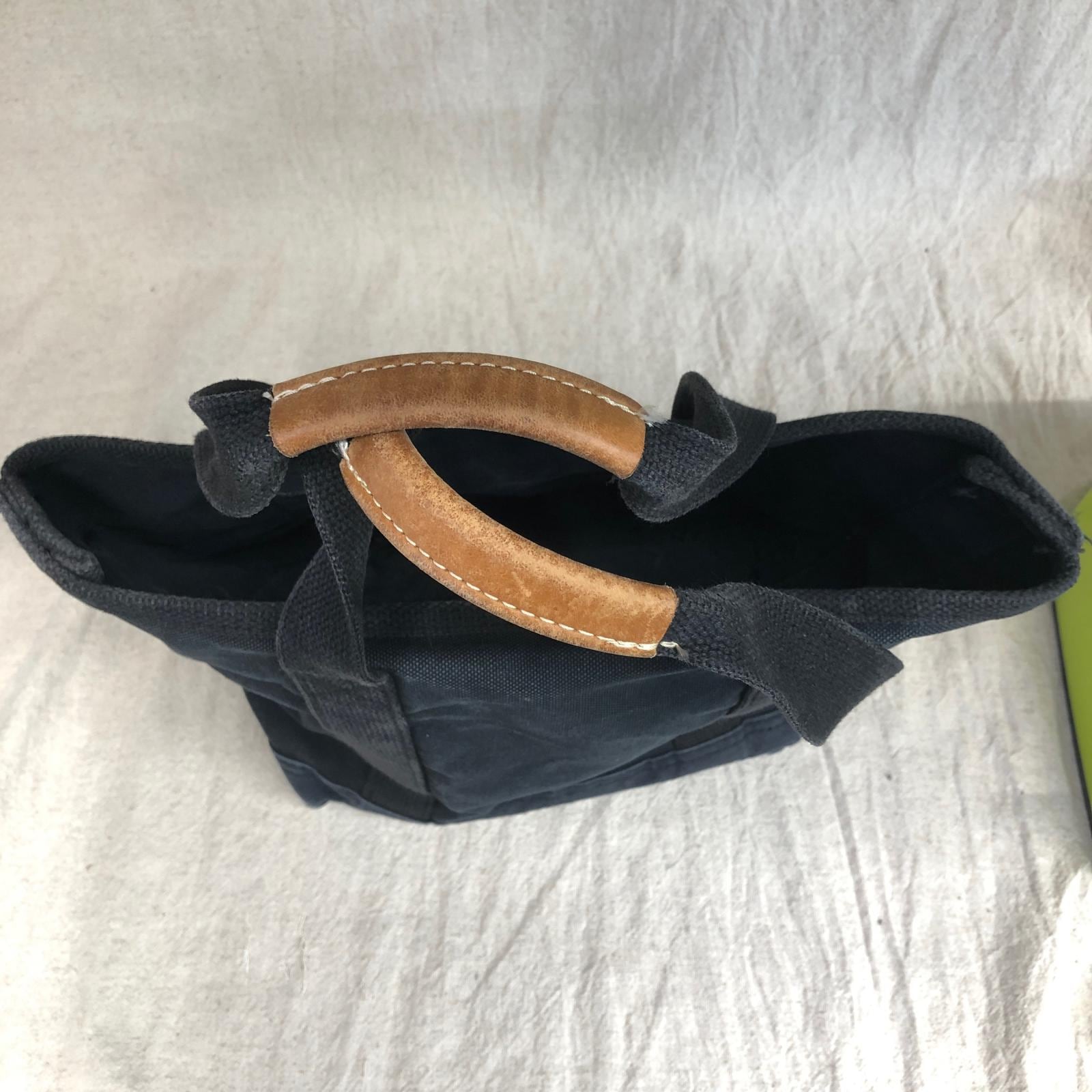L.L.BEAN エルエルビーン USA製 キャンバス トートバッグ レザー