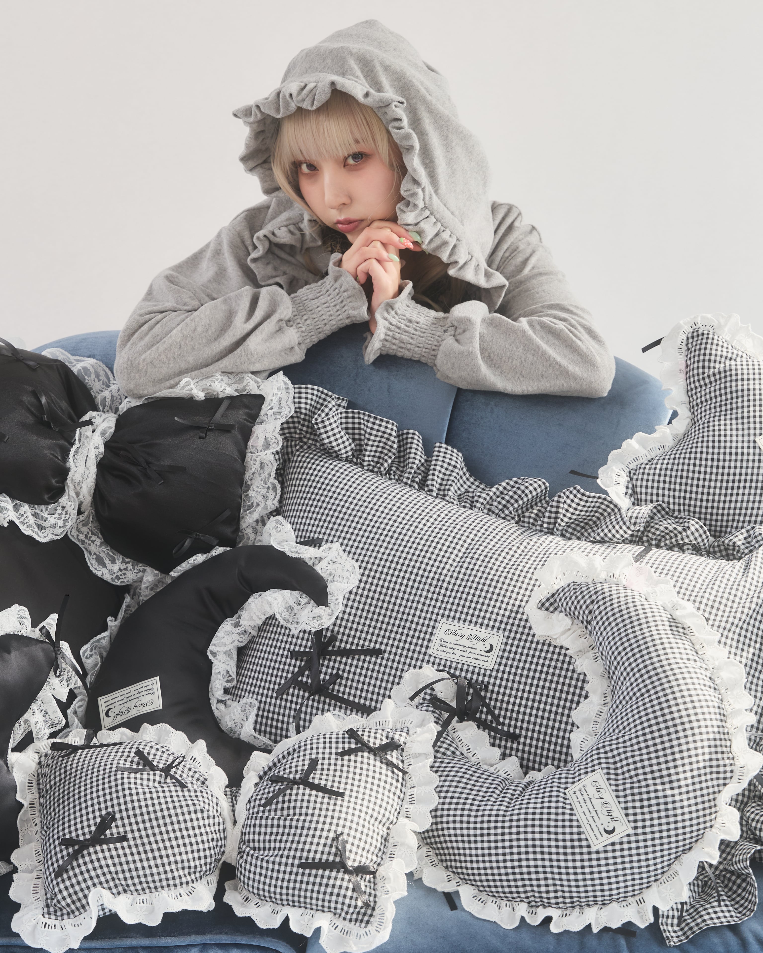 Starry⭐︎パイルシャーリングパーカー | lilLilly official webstore
