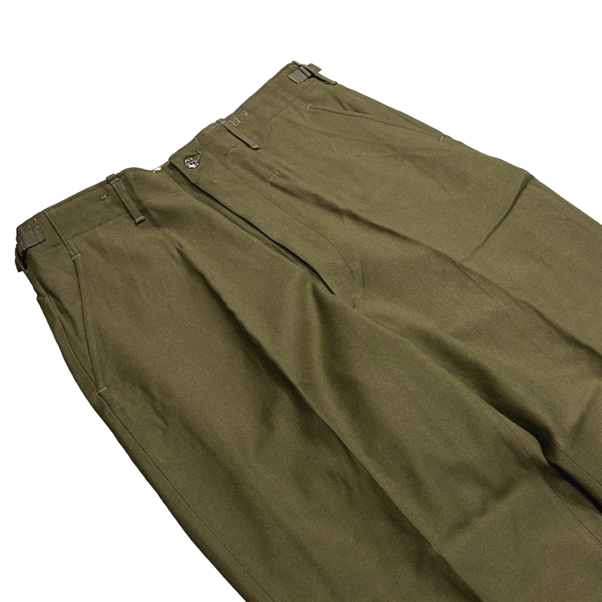 DEADSTOCK 60's US ARMY M-51 Korean Wool Field Trouser Serge OG 108