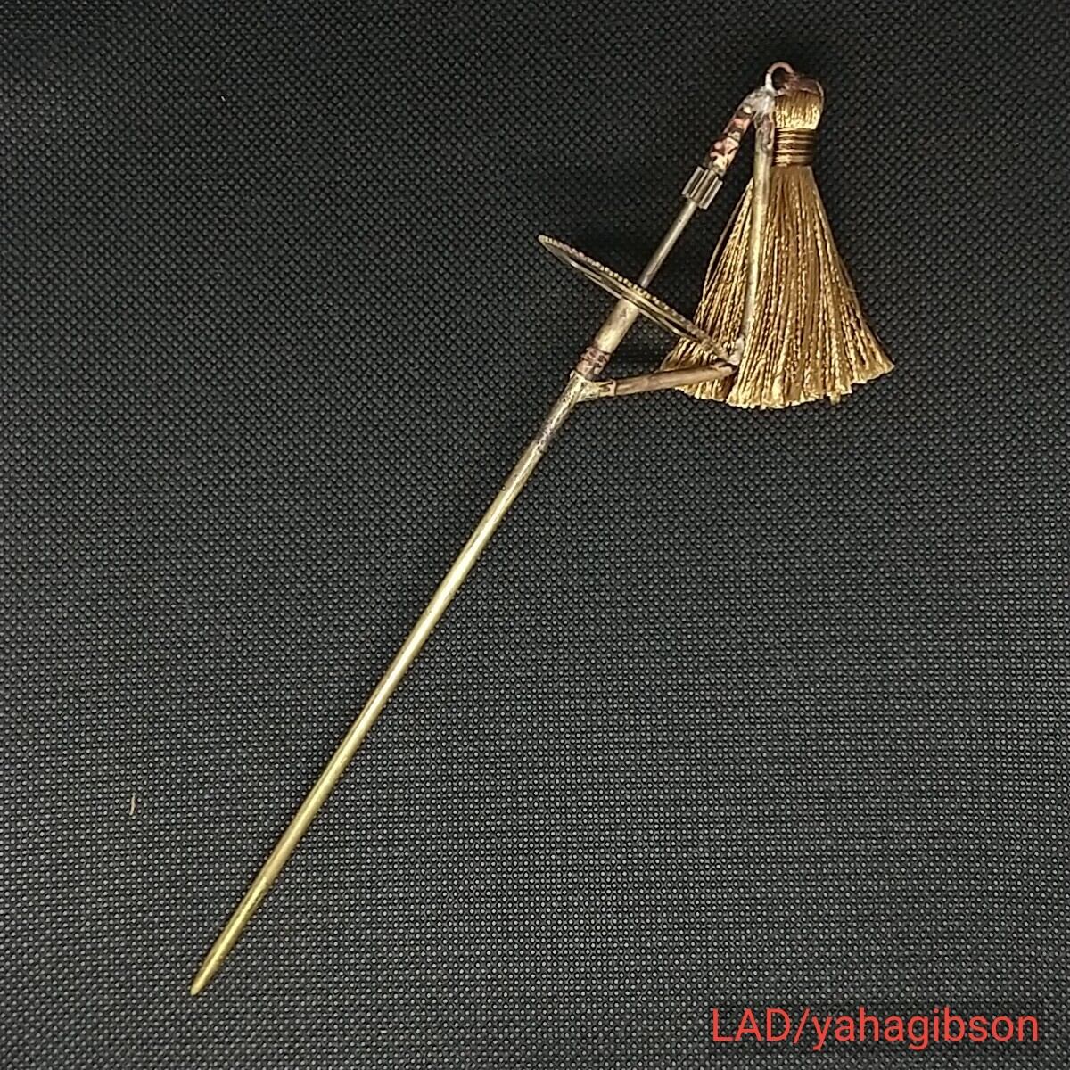 歯車かんざし+タッセル hgk-t002 | LAD/YAHAGIBSON