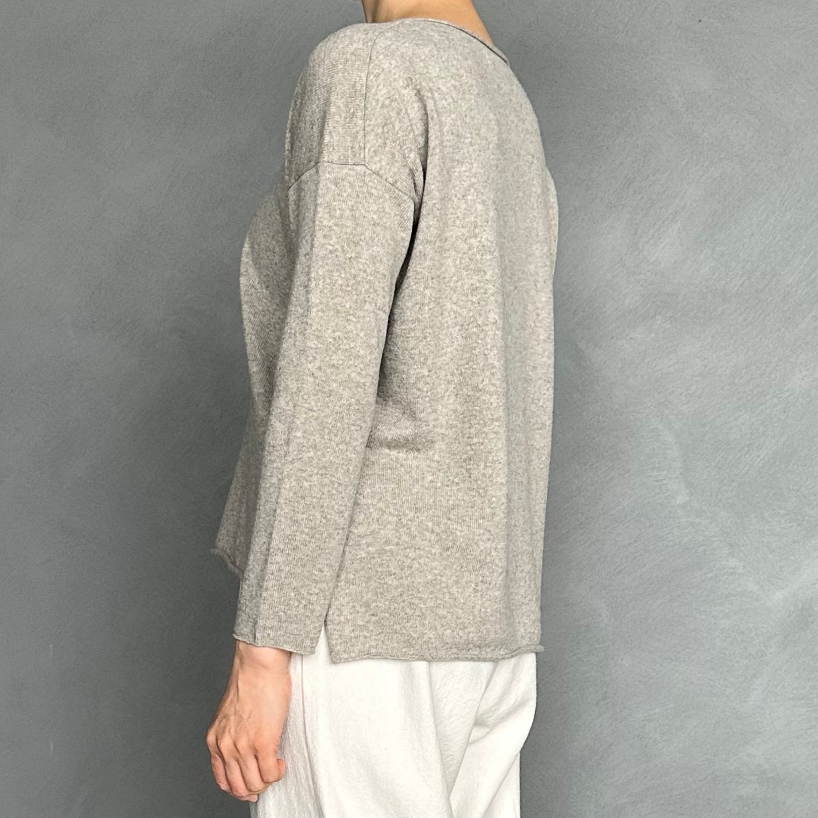 (福助)evam eva ウールプルオーバー e223k215) / evam eva (エヴァムエヴァ) / wool fox pull over [men's