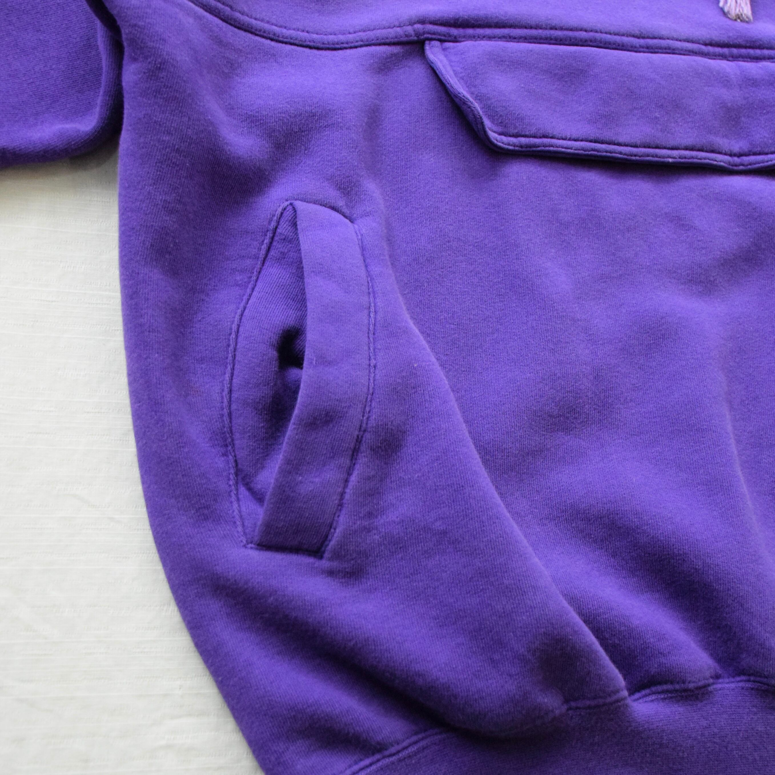 90's GAP スウェット アノラック パーカー メンズ XL パープル