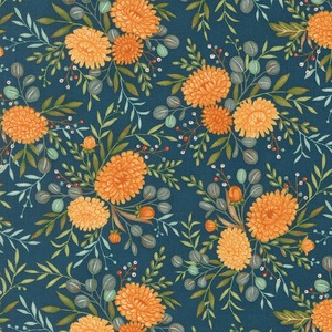 限定数３!  I Love Fall Most of All  秋の花/ ハーベストナイト  55 X45cmカット販売