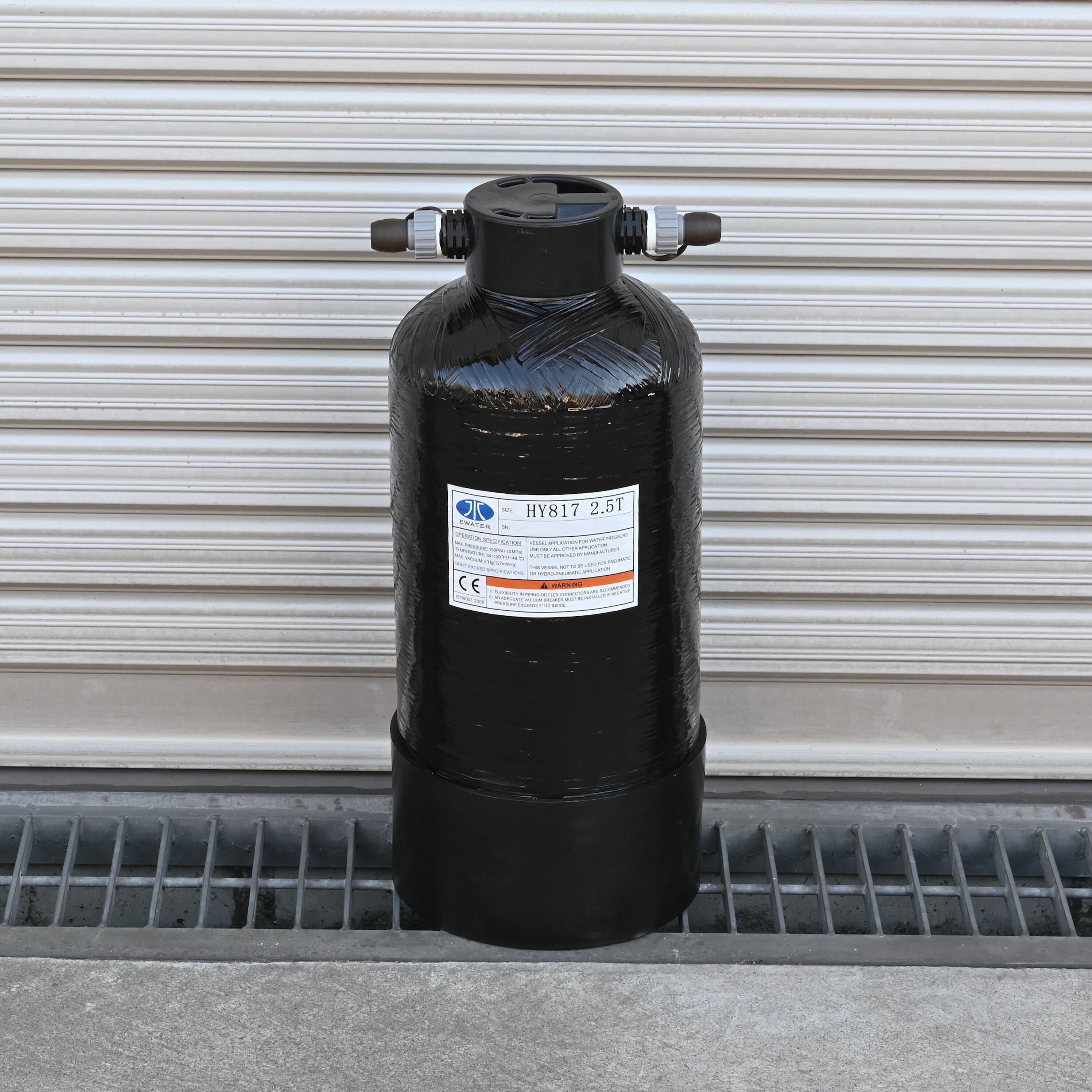 洗車用純水器XS【BLACK】（イオン交換樹脂10L用） | PuresOcto