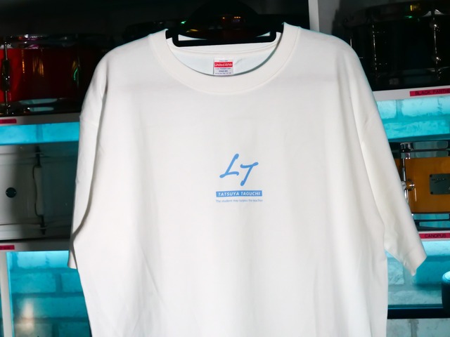 【数量限定カラー】White × Light Blue Tシャツ /「TT」Logo Design