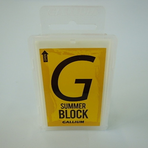 GALLIUM（ガリウム）：SUMMER BLOCK サマーゲレンデ用WAX 100g