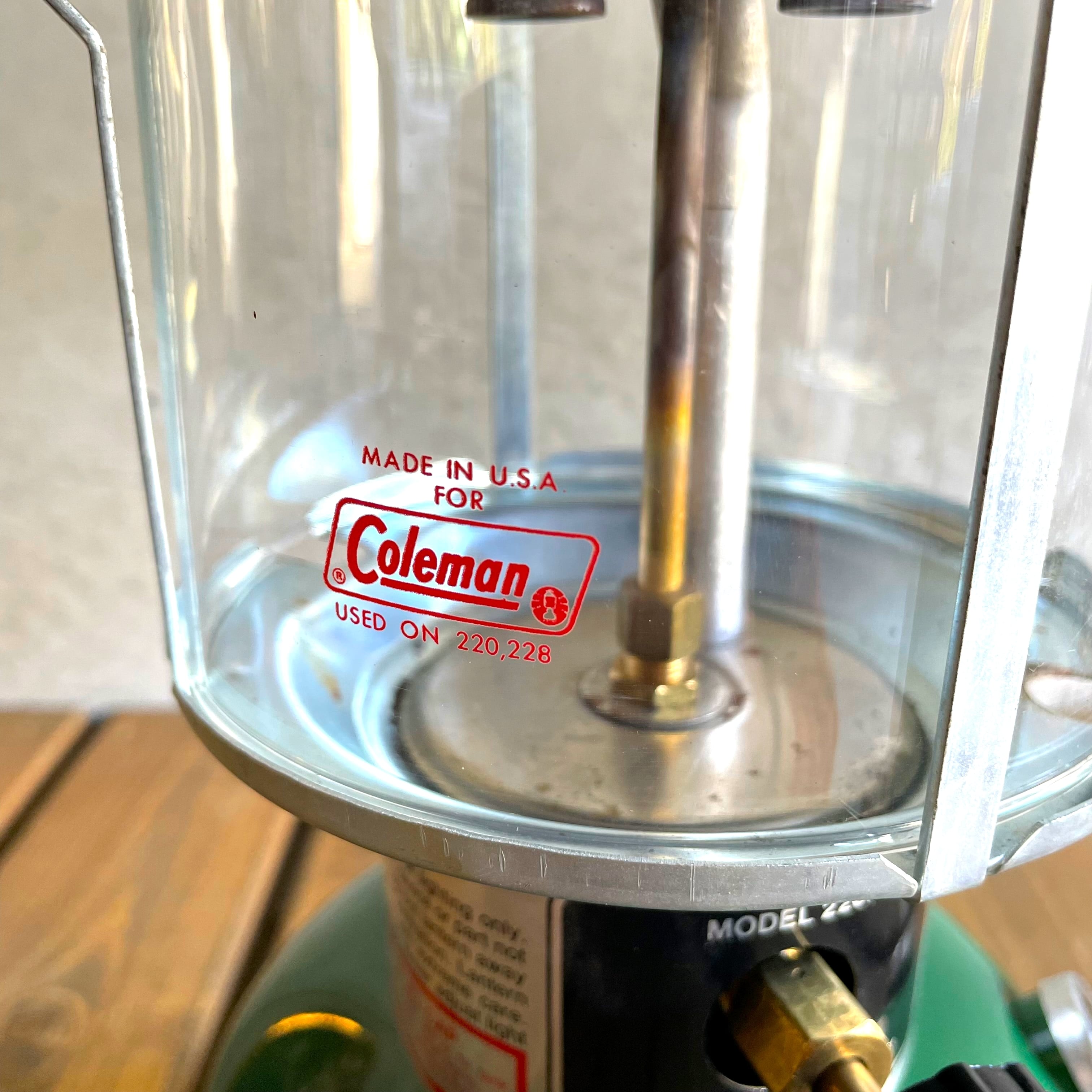 コールマン 220K 1982年2月製造 ツーマントル ランタン COLEMAN