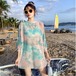 水着 3点セット タンキニ Tシャツ ボクサーパンツ 大人可愛い レディース 女性 春 夏 海 プール 体型カバー 着痩せhin-1138