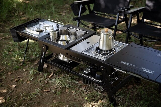 ON-U LIFE Sliding Half IGT Camping Table ハーフスライド ON-U LIFE Sliding Half IGT Camping Table ハーフスライド